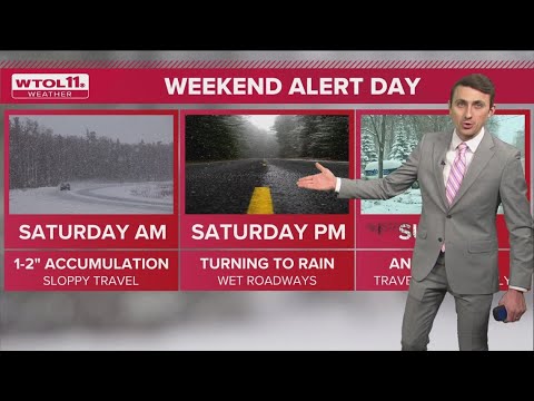 ALERT DAYS Saturday, Sunday for winter system | WTOL 11 Weather - YouTube