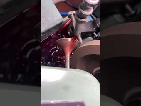 Valve grinding on