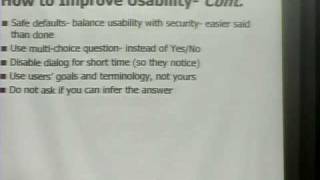 Owasp5053 Part6 - BUILDING USABLE SECURITY, with Zed Abbadi.