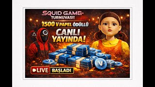 1500 V Papel Ödüllü Squid Game Turnuvası | CANLI (Portrait)