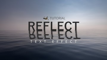 Reflect text in GIMP