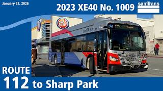 SamTrans New Flyer XE40 No 1006 on Route 112 again