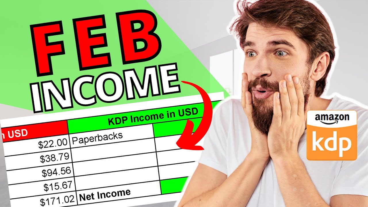 My Amazon KDP Report FEB 2022 KDP Low Content Books! YouTube