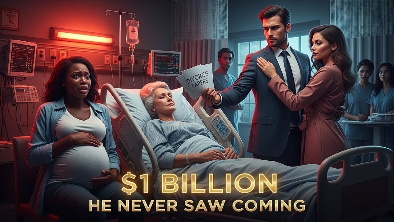 HE DIVORCED PREGNANT WIFE AT MOM'S DEATHBED - UNWARE SHE INHERITED $1B