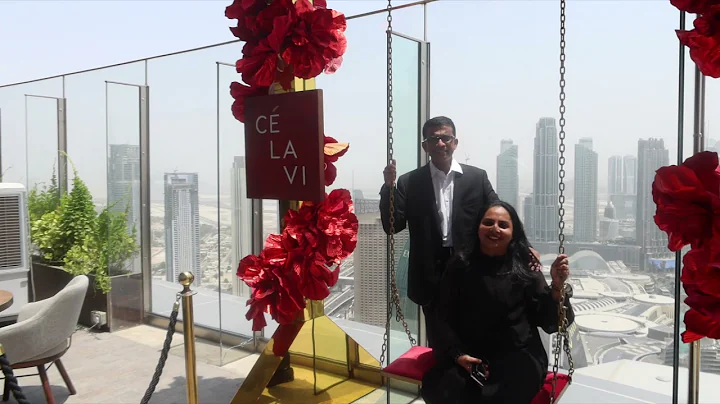 Brunch at Ce La Vi Dubai - Parents 26th Anniversary