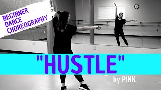 BEGINNER DANCE CHOREOGRAPHY | "Hustle" by P!nk | Easy Jazz Dance for Beginners! screenshot 5