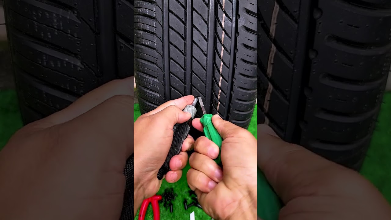 Outdoor Tire Trouble Quick Fix with New Repair Kits 🔨🚗⚙️