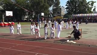 1061223南投縣新街國小運動會-09跆拳道表演