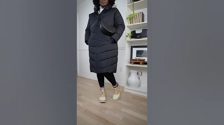 Plus Size Outfit Inspo - Casual Winter Outfit Idea with Snow boots #grwm #plussizefashion