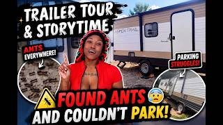 RV Tour and Storytime...ANTS IN MY NEW TRAILER! Pt. 1