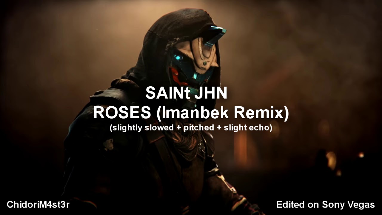 SAINt JHN ROSES Imanbek Remix (Slowed+Pitched+Slight Echo) YouTube Music