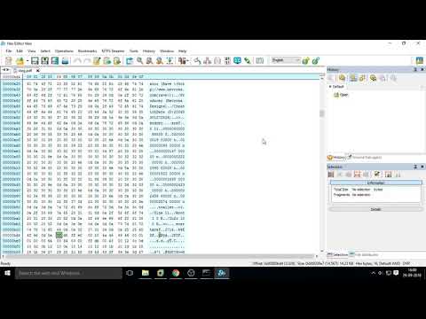 Steganography technique using Hex Editor Neo