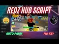 Redz Hub Script [NEW] 🔥 Blox Fruits AUTO FARM, UNLIMITED COINS 🔥 #redzhub #redzhubscript