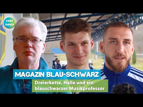 Magazin blauschwarz: Dreierkette, Halle und ein blauschwarzer Musikprofessor