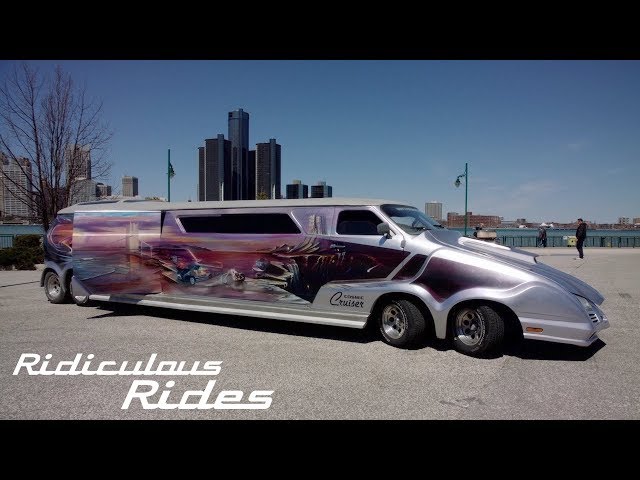 ‘Wildest Van In The World’ is 34ft Long | RIDICULOUS RIDES class=