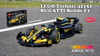 From Bugatti Bolide to F1 Racer: Build an Amazing Alternate Model with LEGO Technic 42151!