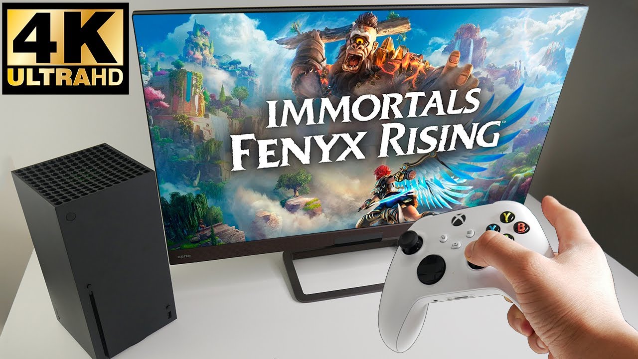 Immortals Fenyx Rising On Xbox Series X 4k Uhd Load Times Fps Test Resolution Gameplay Youtube