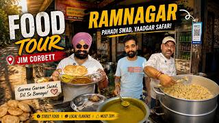 Uttarakhand ka Best Street Food| Ramnagar Food Tour | Chole Bathure , Kachori , Momos , Chaat