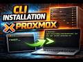 Proxmox GUI Installer Failed? How to Install via Terminal (CLI)