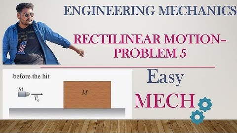 A bullet fired into a target loses half of its velocity after penetrating 3 m. How much distance....