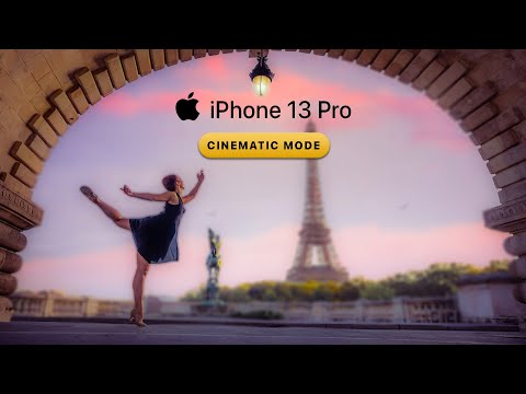 iPhone 13 pro Cinematic Mode -  Story of a Ballerina in PARIS