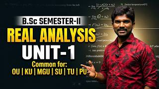 Unit - 1 | B.Sc Sem2 | Real Analysis #degree #bsc #important #exam #preparation #maths #realanalysis
