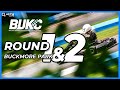 Bukc live  round 1  2  british universities kart championship 2022 live from buckmore park