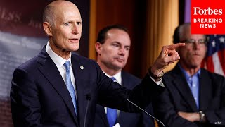 Rick Scott Asks Reporters Rapid-Fire Questions