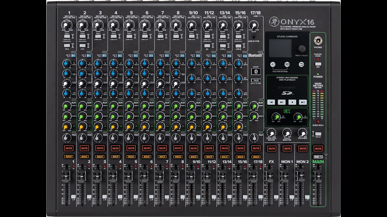 Mackie ONYX8 Analog Mixer | USA