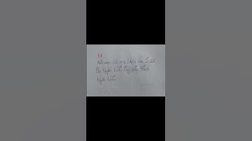 (Algera B1) Chương 3: KHÔNG GIAN VECTOR (Vector space) - Bài tập Phần 1: Bài 08 c