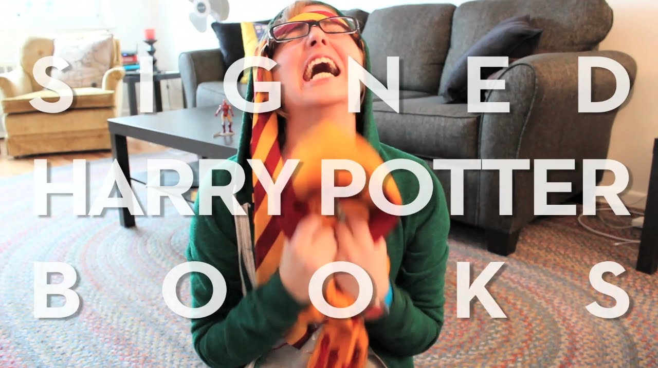 HOW TO GET SIGNED JK ROWLING BOOKS