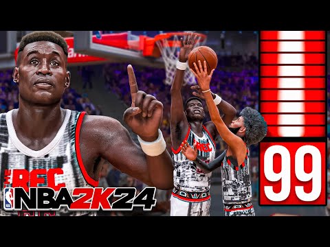 99 BLOCK + HOF ANCHOR on NBA 2K24 is..