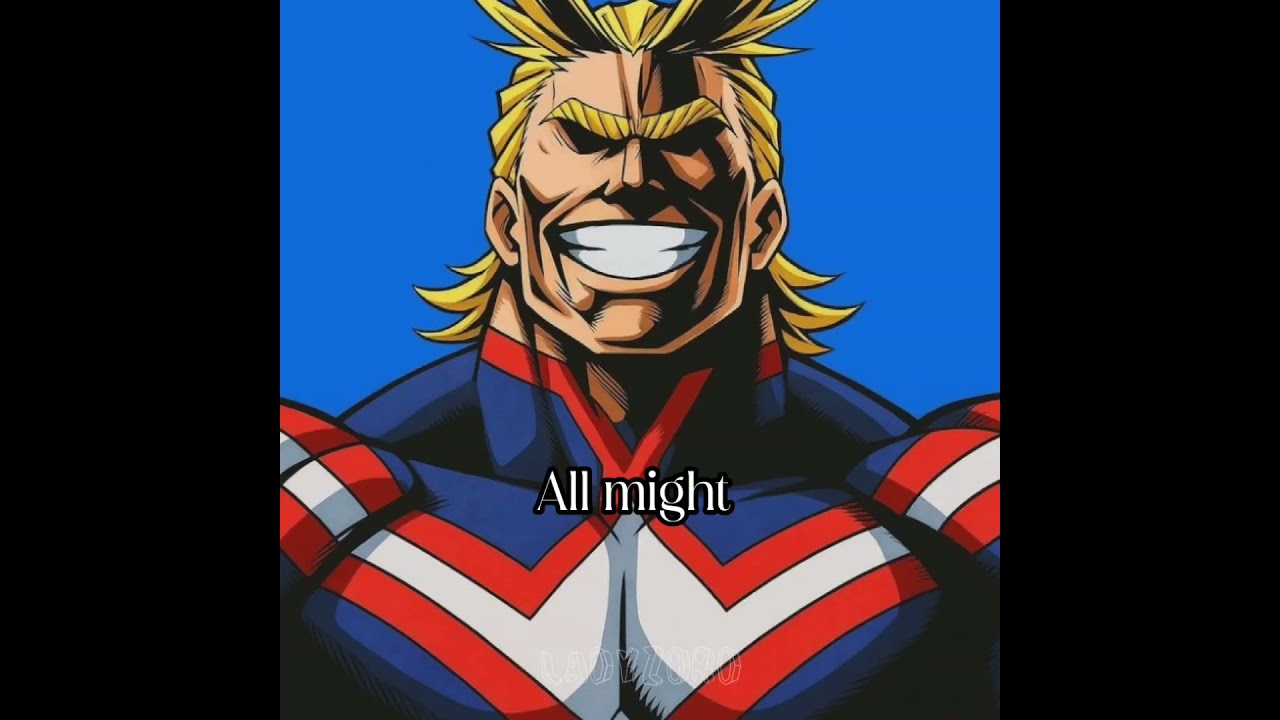 you agree? #allmight#mha#anime#fypviralシ