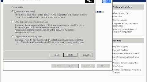 31 Installing Active Directory.wmv