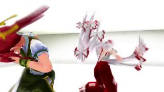 Fujiwara No Mokou　Vs　Hong Meiling