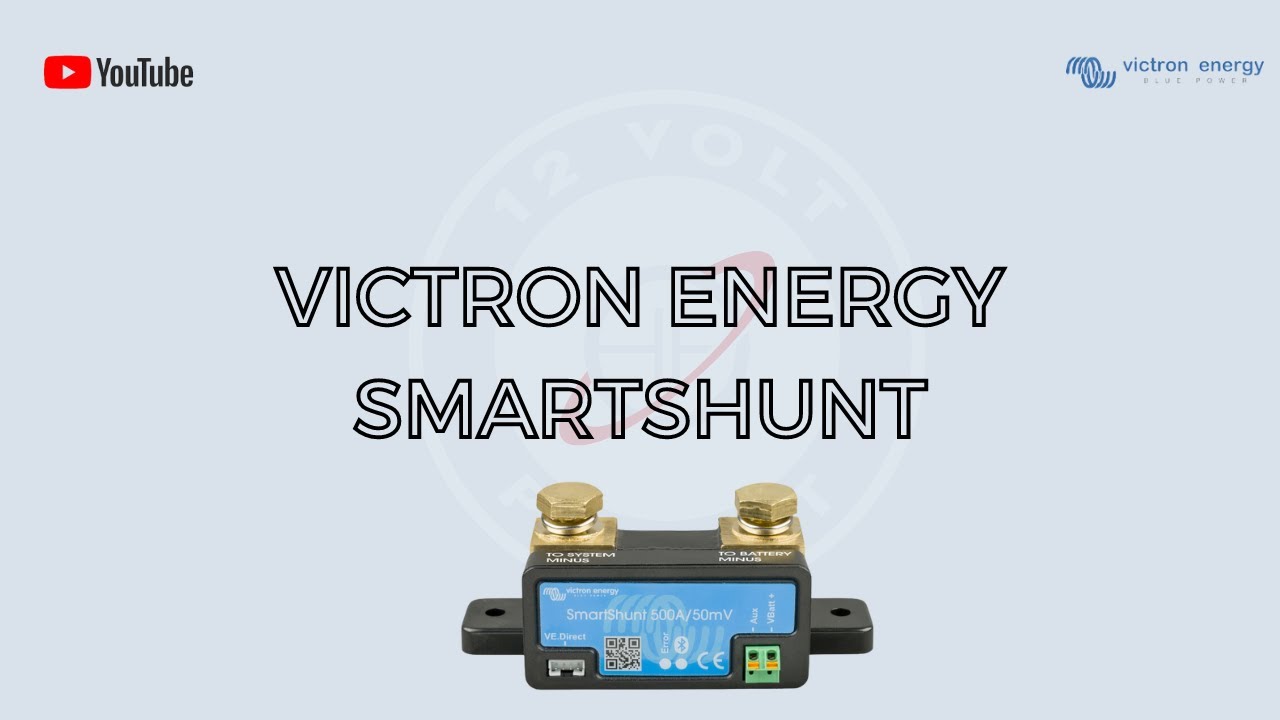 Smart Shunt Victron 500A 50MV - Camping-car fourgon
