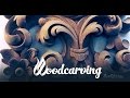 Woodcarving Baroque Element ►► Timelapse Урок Резьба по дереву Стиль Барокко