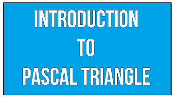 Introduction To Pascal Triangle / Binomial Theorem / Maths Algebra