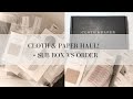 IS CLOTH & PAPER SUB BOX WORTH IT? | CLOTH & PAPER HAUL