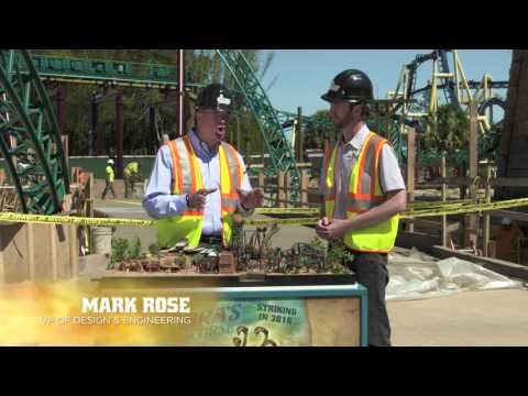 Cobra's Curse - Ride Construction | Busch Gardens Tampa Bay