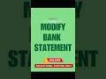 How To Edit Bank Statements PDF Invoice Online Edit Bank Statement Online 