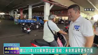 20260820 04 纏訟13年LED案無罪定讞 張峻:未來將凝聚更多力量