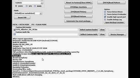 All MTK Frp Reset File Create by NCK || generator frp reset package.