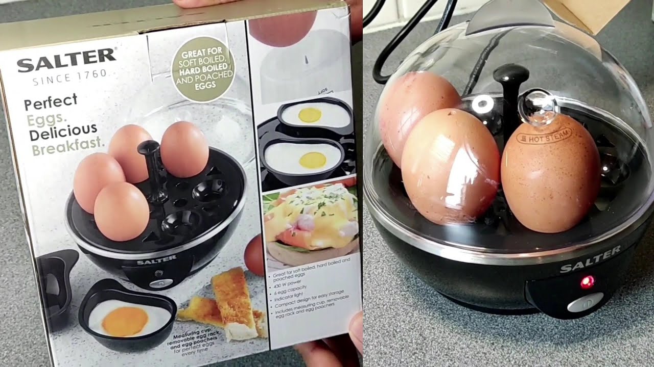 Salter Egg Cooker Review, Electric Egg Boiler