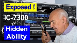 Icom IC 7300 Hidden Ability  Check this Out! | Ham Radio