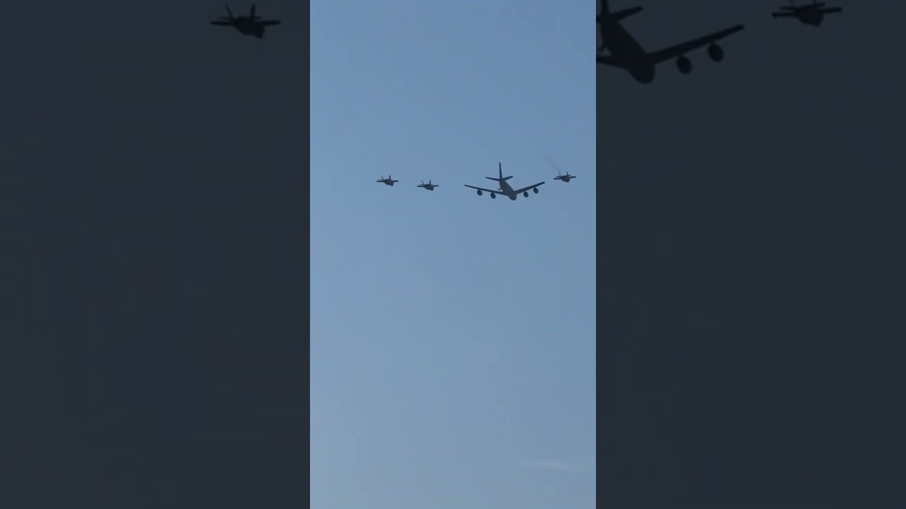 Air Force Flyover At Disney World 