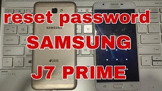 reset password samsung j7 prime