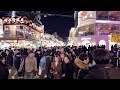 【4K60FPS】 Night Walking around Hongdae, Seoul, Korea 홍대 弘大 ホンデ