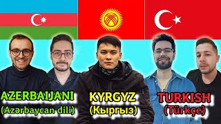 Can Turkish Speakers Understand Kyrgyz?