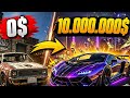 0$ Auto zu ein 10.000.000$ Auto Turnen in GTA 5!